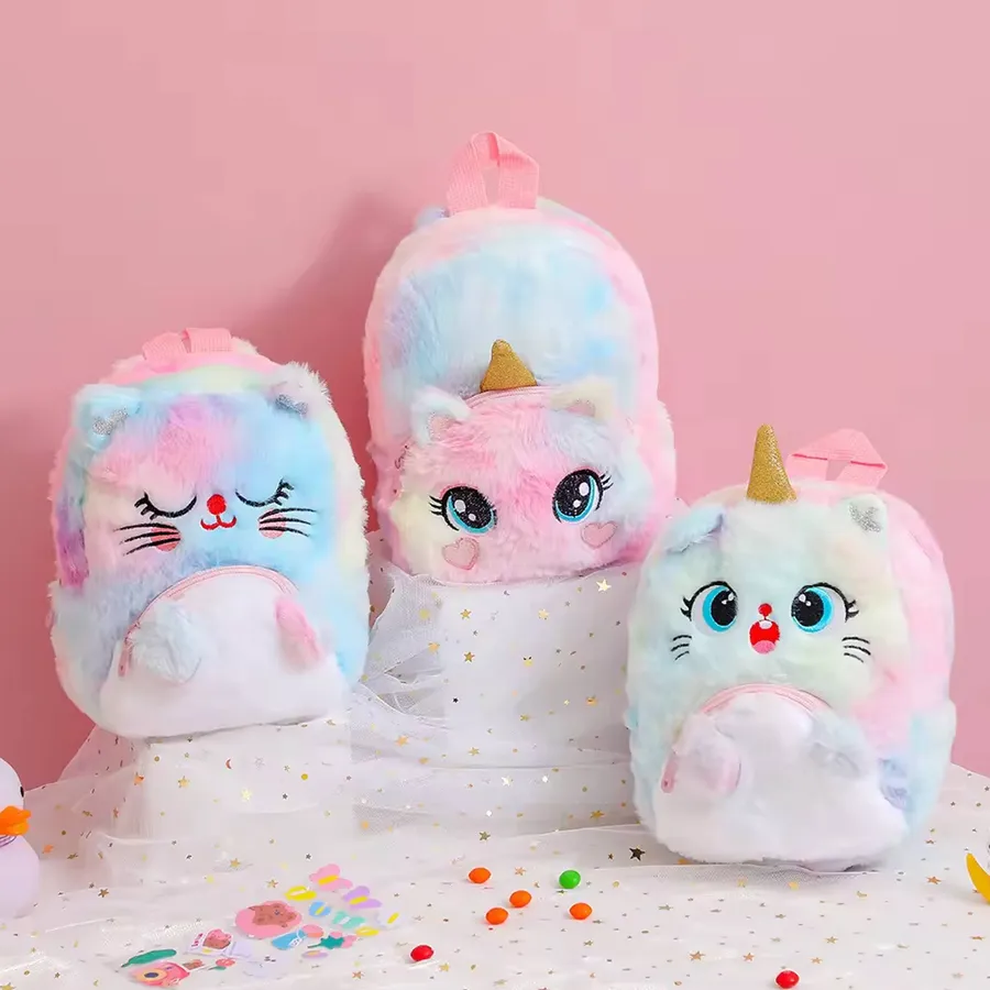 Easter Stuffed Unicorn School Bag For Girls — wholesale Plush & Squishies by the case