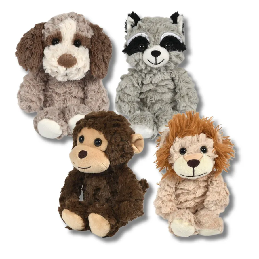 Mix Animals Soft Plush Stocking Stuffer Kids Toy- Assorted — wholesale Plush & Squishies by the case