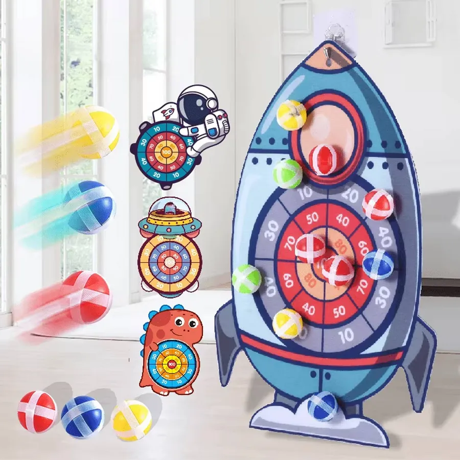 Educational Throwing Sticky Ball Kids Toys - Assorted — wholesale Home & Décor by the case