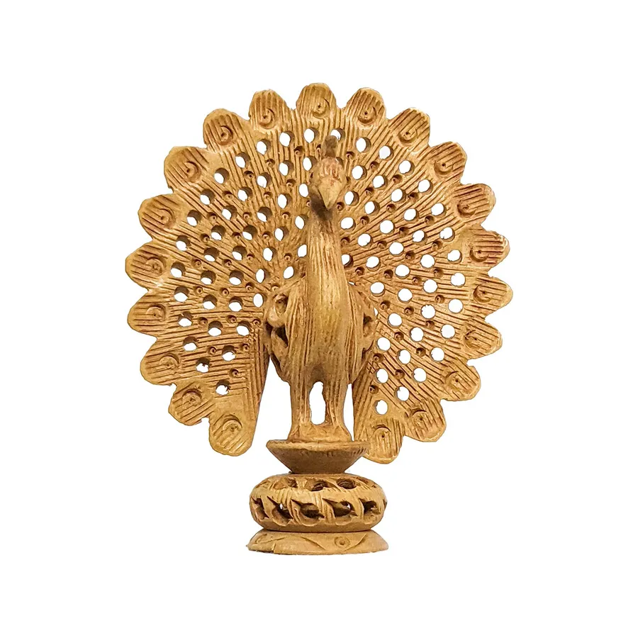 Handicrafts Dancing Peacock Idol — wholesale Toys & Games by the case