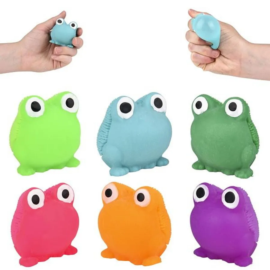 Puffer Frog Soft Squishy Kids Toy In Bulk — wholesale Plush & Squishies by the case