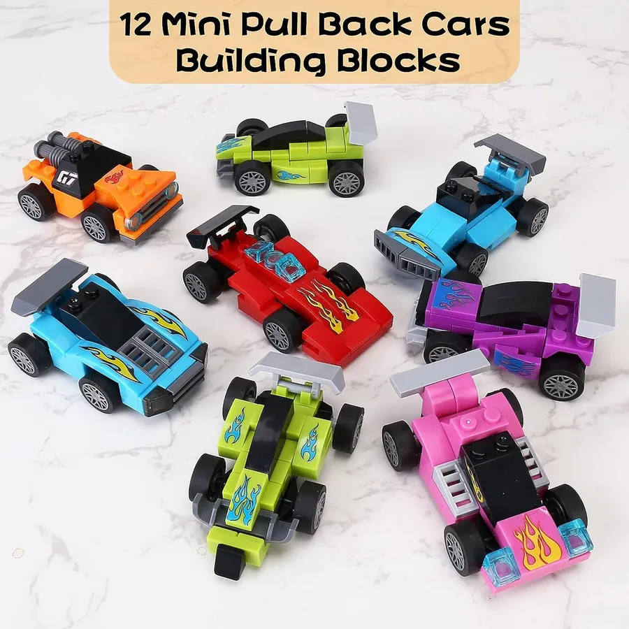 Easter Mini Pull Back Building Block Car Toy — wholesale Seasonal & Holiday by the case