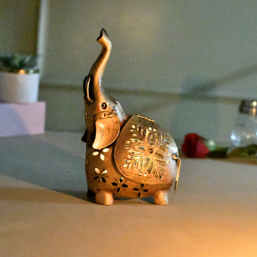 Illuminate with Majesty Elephant TLite Keeraft Gifts — wholesale Home & Décor by the case