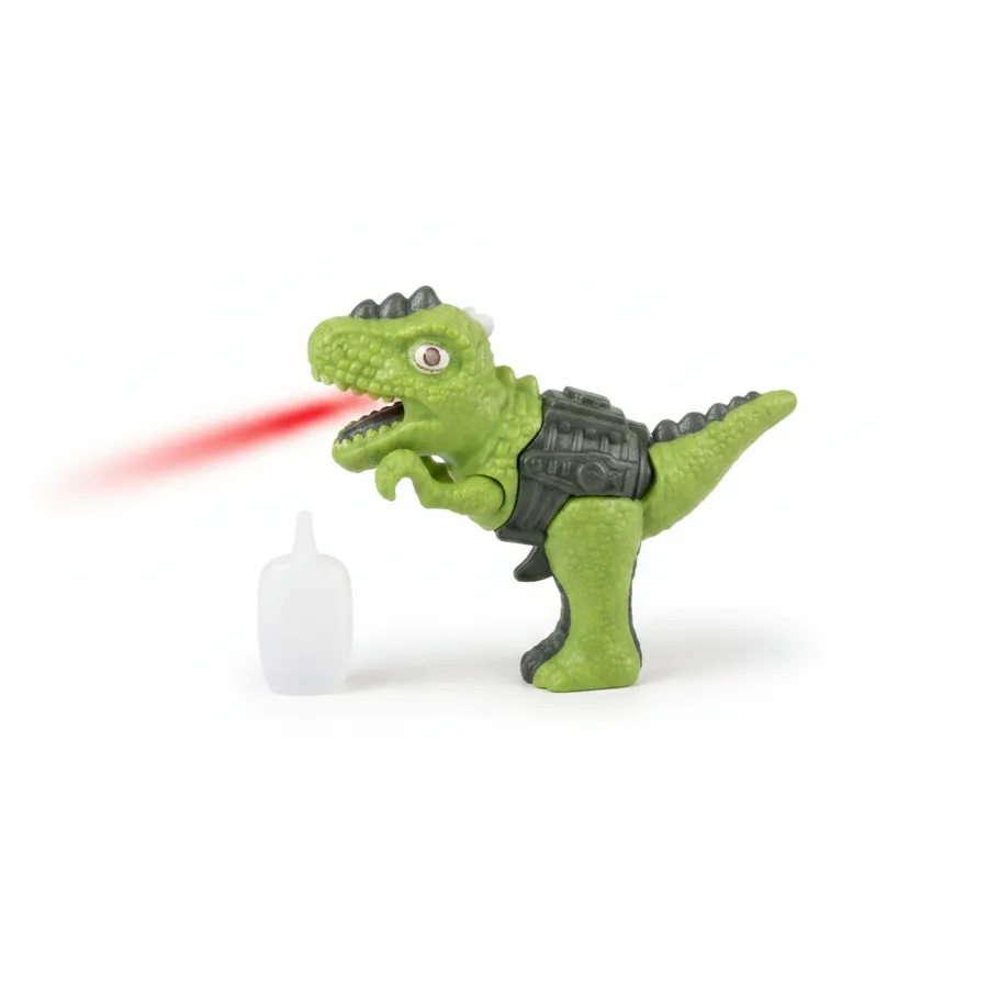 7-Inch Dinosaur Water Vapor Blaster - Light-Up Mist Spraying T-Rex Toy for Kids — wholesale Toys & Games by the case