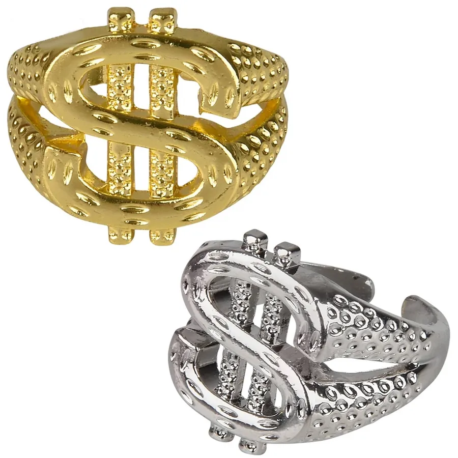 Bling Sign Ring For Kids - Assorted — wholesale More Wholesale Goods by the case