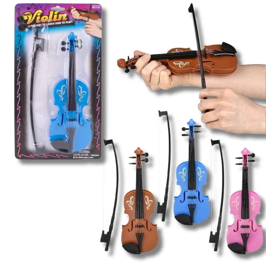 Specials Mini Violin Kids Play Toy- Assorted — wholesale Toys & Games by the case