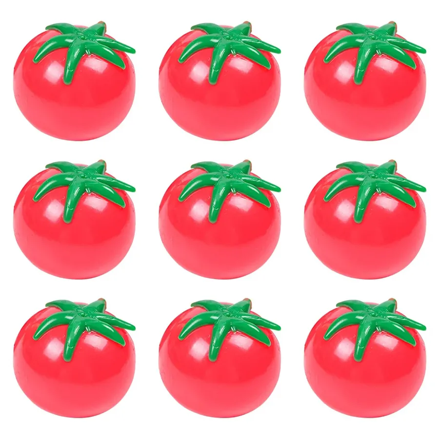 Tomato Squeeze Ball Fidget Kids Toy in Bulk — wholesale Fidgets & Sensory by the case