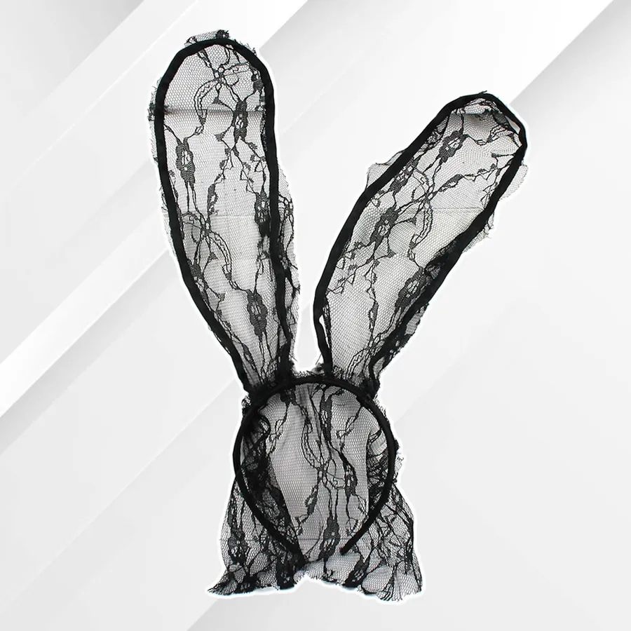 Laced Bunny Ears Headband For Kids — wholesale Apparel & Accessories by the case