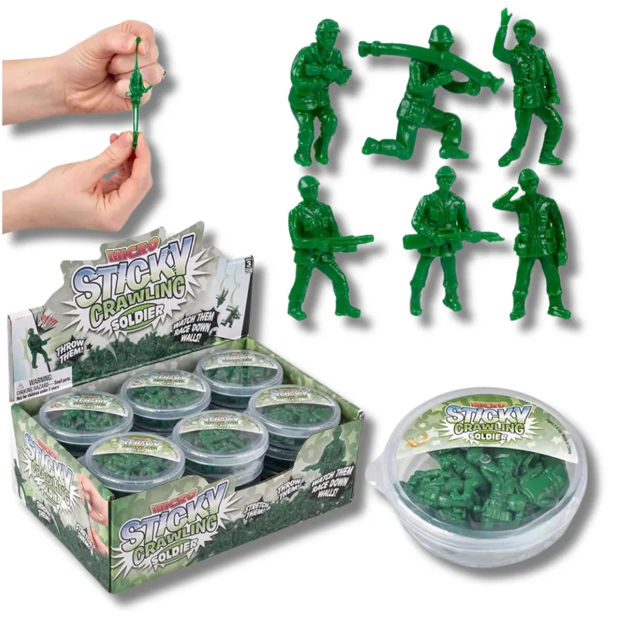 Micro Stretchy Fidget Soldier Kids Toy — wholesale Fidgets & Sensory by the case