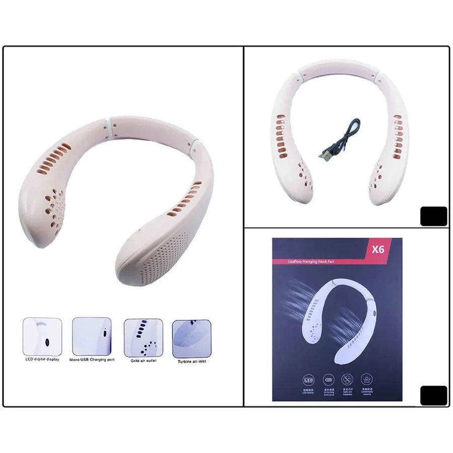 Hanging Portable Neck Bladeless Outdoor Office — wholesale Tech & Gadgets by the case