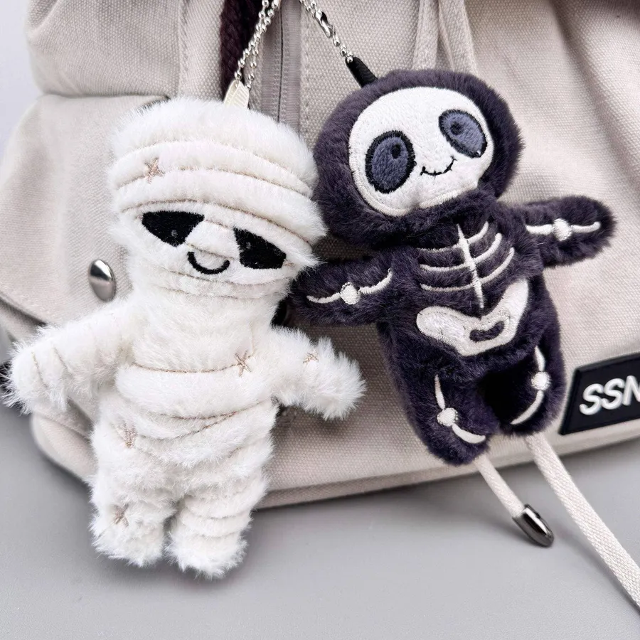 Halloween Plush Toy Keychain - Assorted — wholesale Plush & Squishies by the case