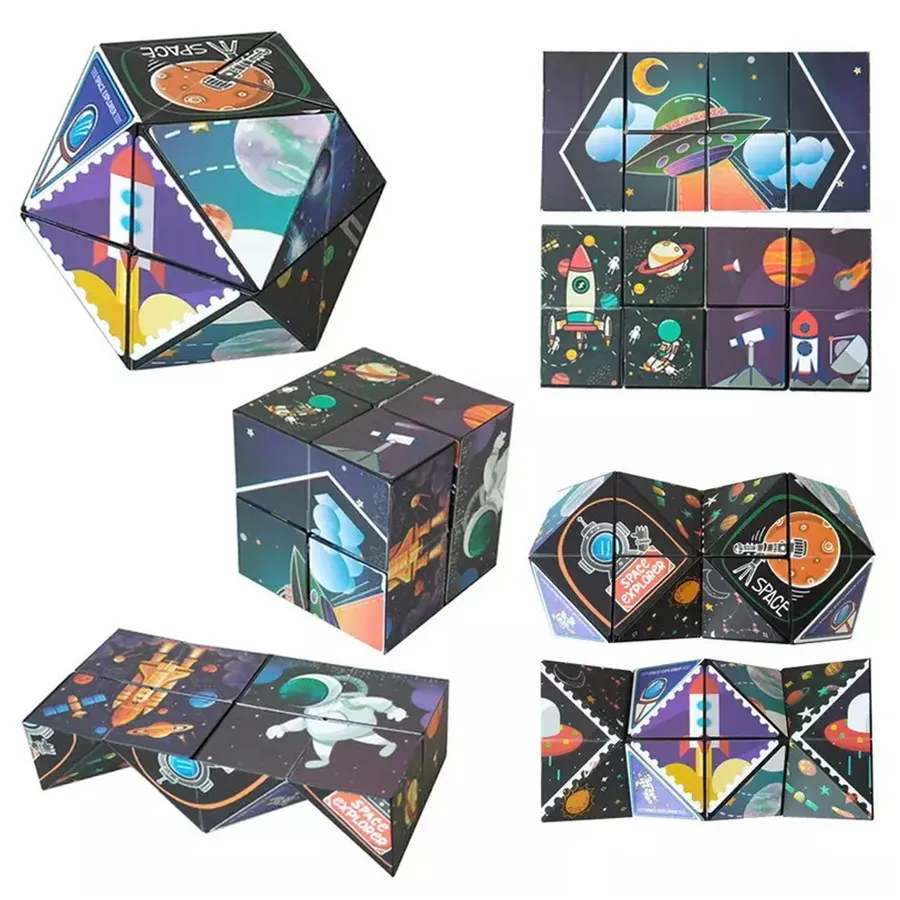 Magic Star Cube Fidget Toy - Back to School - in bulk — wholesale Fidgets & Sensory by the case