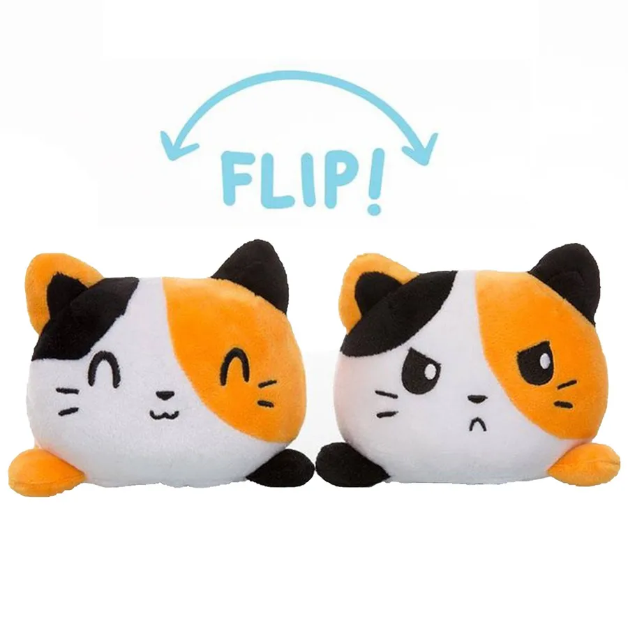 Reversible Cats Plush Toys - Assorted — wholesale Plush & Squishies by the case