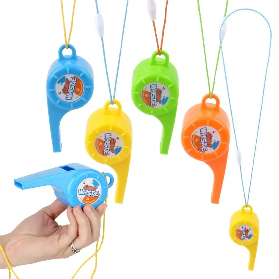Jumbo Novelty Whistle For Kids - Assorted — wholesale Toys & Games by the case