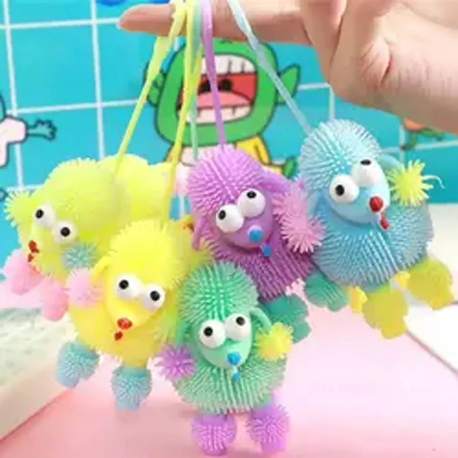 Sheep Soft Puffer LED Light Kids Toy In Bulk — wholesale Toys & Games by the case