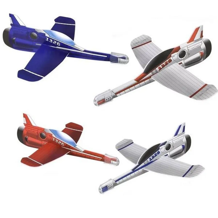 Spaceship Foam Glider - Assorted Colors Keeraft Home Gifts — wholesale Tech & Gadgets by the case