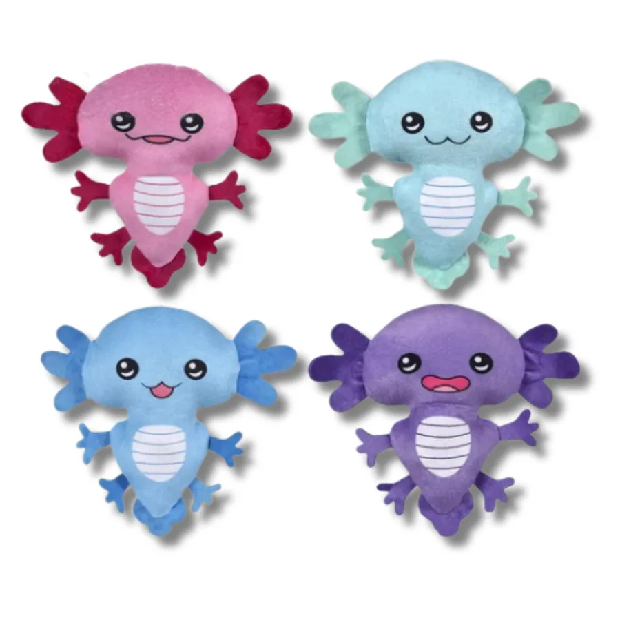 Soft Plush Axolotl Kids Toy - Assorted — wholesale Plush & Squishies by the case