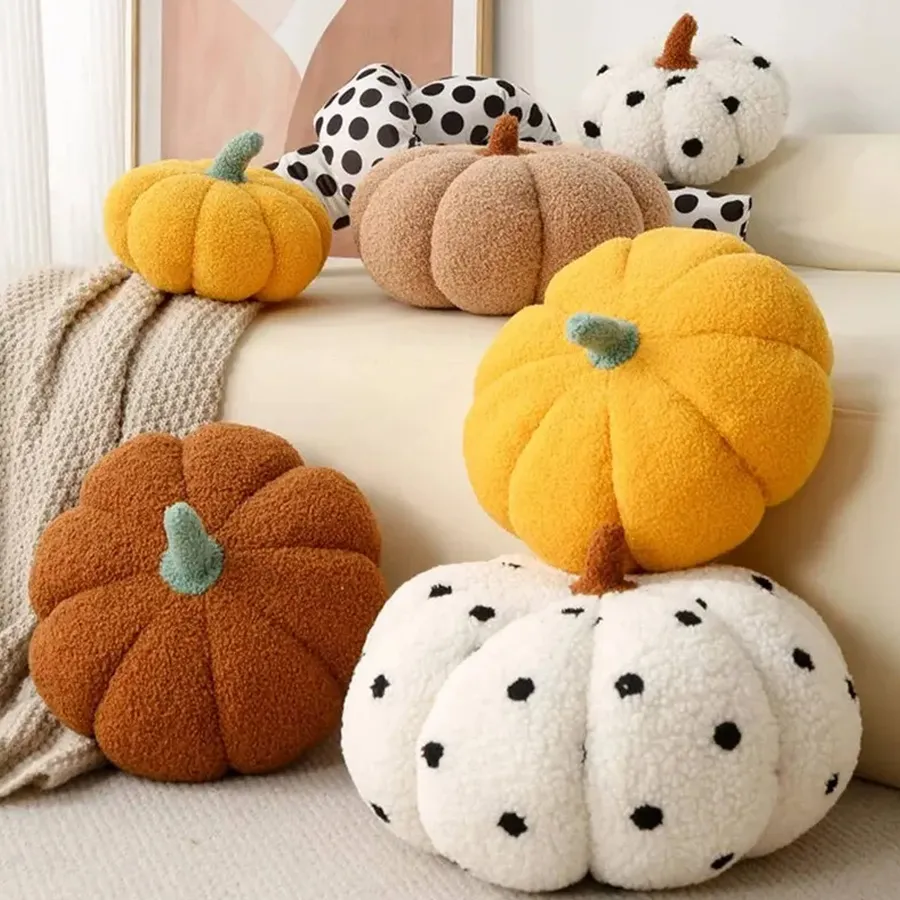 Pumpkin Pillow Plush Toy Home Décor — wholesale Plush & Squishies by the case