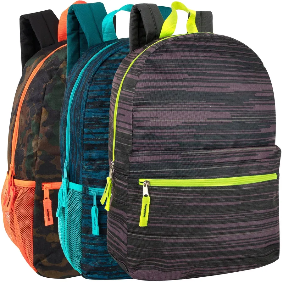 Wholesale Printed Backpacks For School Boy 17'' — wholesale Bags & Backpacks by the case