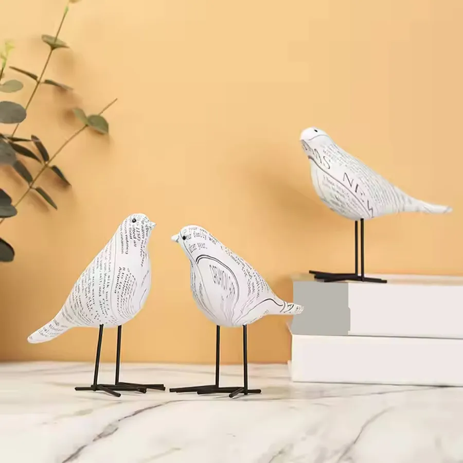Creative Modern Bird Ornaments for Home Décor - Assorted — wholesale Home & Décor by the case
