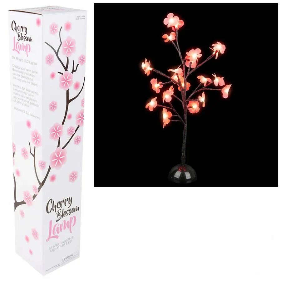 Cherry Blossom Tree LED Lamp For Home Décor — wholesale Home & Décor by the case