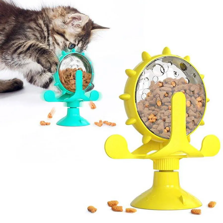 Funny Treat Leaking Wheel Feeder Toy for Pets - Assorted — wholesale Toys & Games by the case