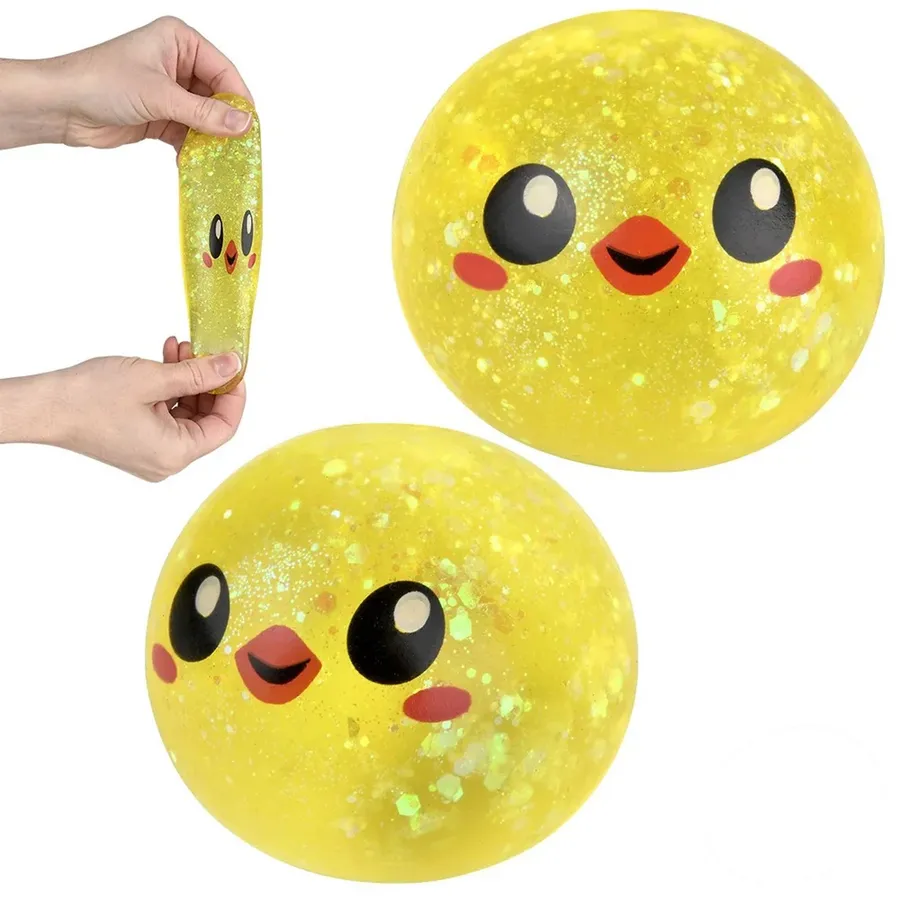 Easter Smiley Squeeze Fidget Kids Ball Toy — wholesale Fidgets & Sensory by the case