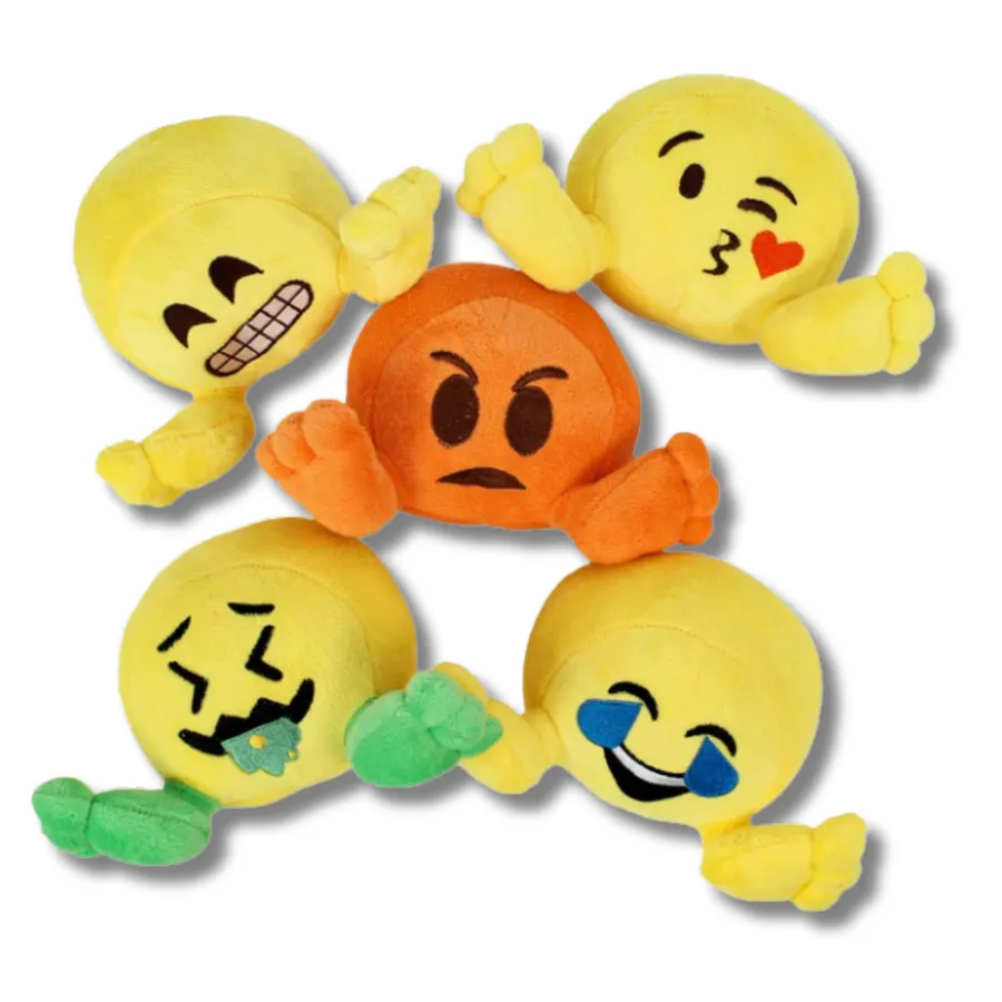 Soft Plush Emojis For Kids - Assorted — wholesale Plush & Squishies by the case