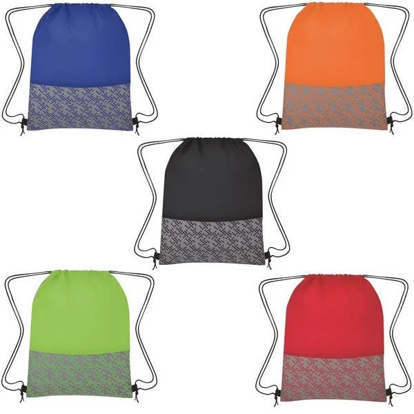 Easter Bitmap Waterproof Drawstring Backpack — wholesale Seasonal & Holiday by the case