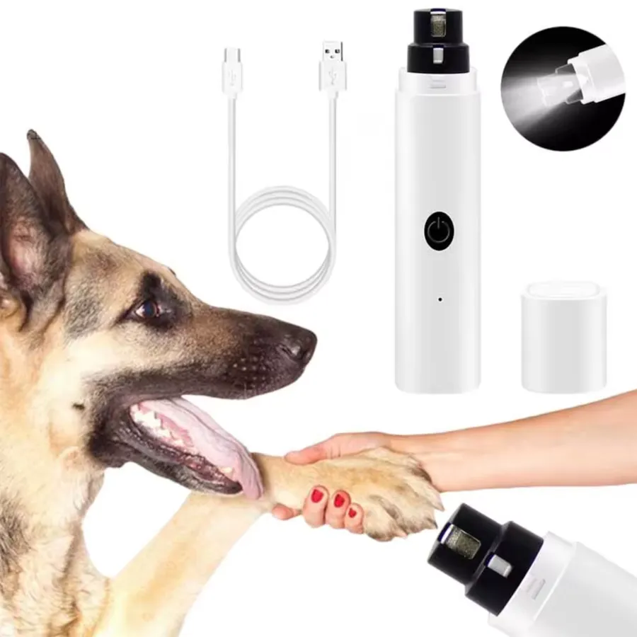 LED Dog Nail Grinder - USB Rechargeable, Grooming Tool — wholesale Tech & Gadgets by the case