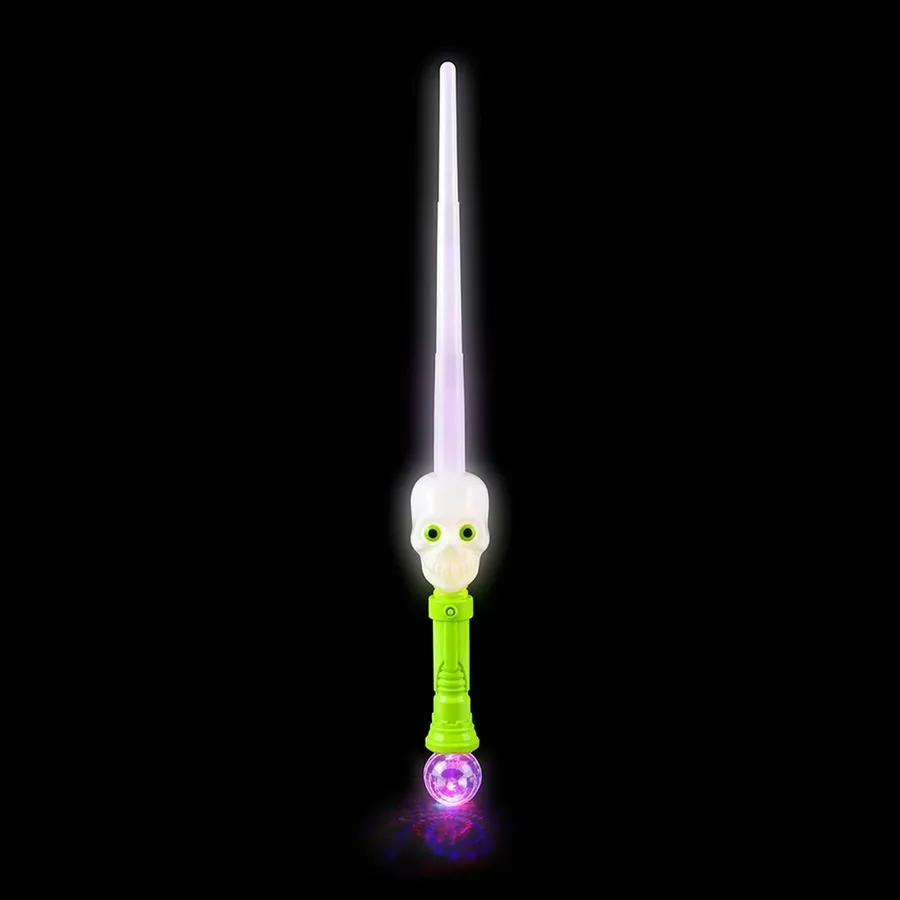 Light-Up Skull Wands Kid Toys - In Bulk — wholesale Toys & Games by the case