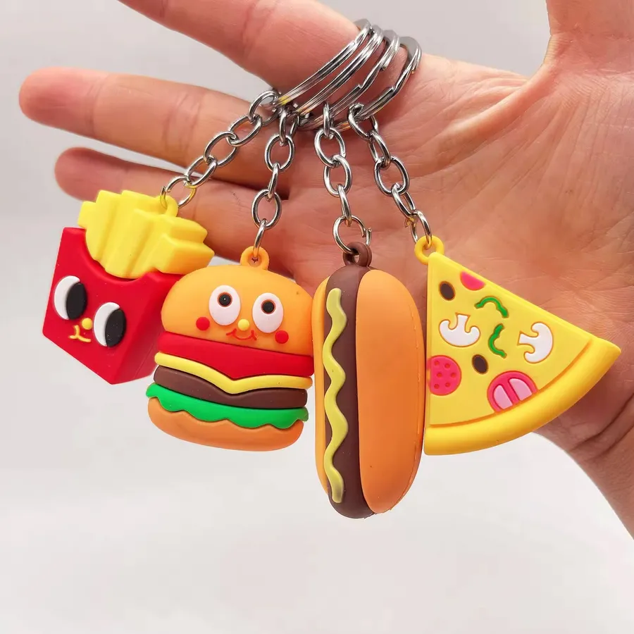 Creative Simulation Food Keychain For Kids — wholesale Keychains & Charms by the case