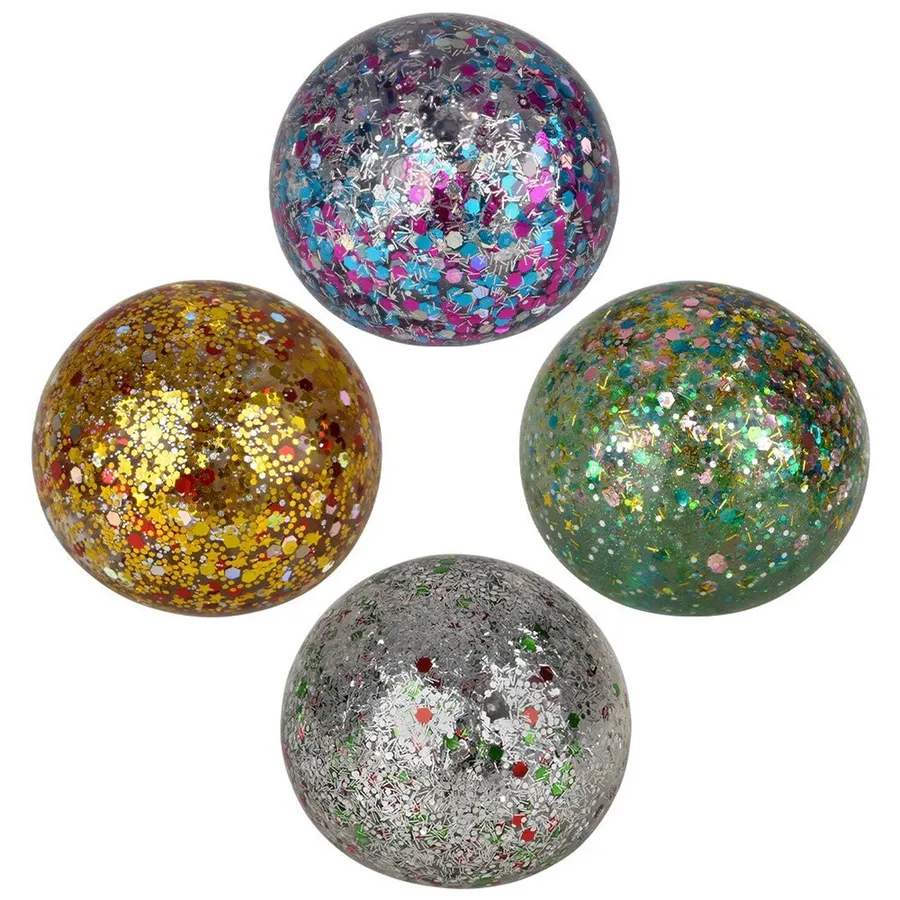 Holiday Décor Sparkle Squeezy Sugar Ball Kids Toys — wholesale Seasonal & Holiday by the case