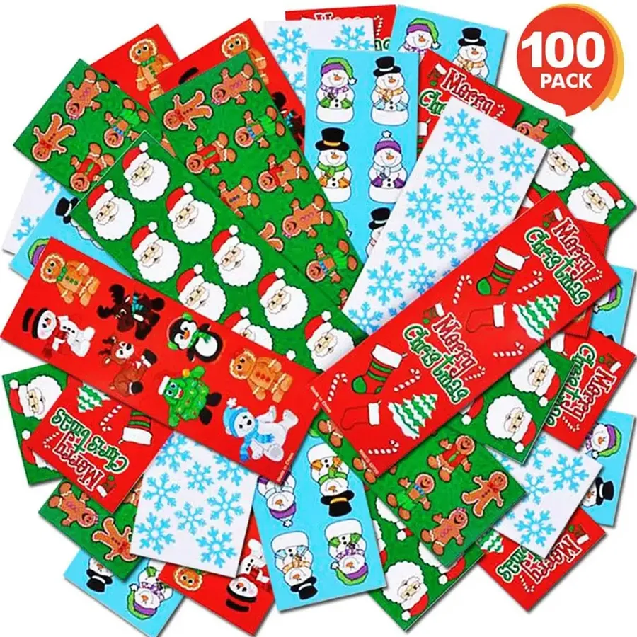 Fun Holiday Sticker Pack In Bulk — wholesale Seasonal & Holiday by the case