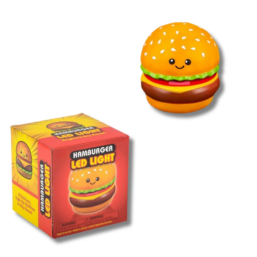 Burger Led Light Lamp For Home Décor — wholesale Home & Décor by the case