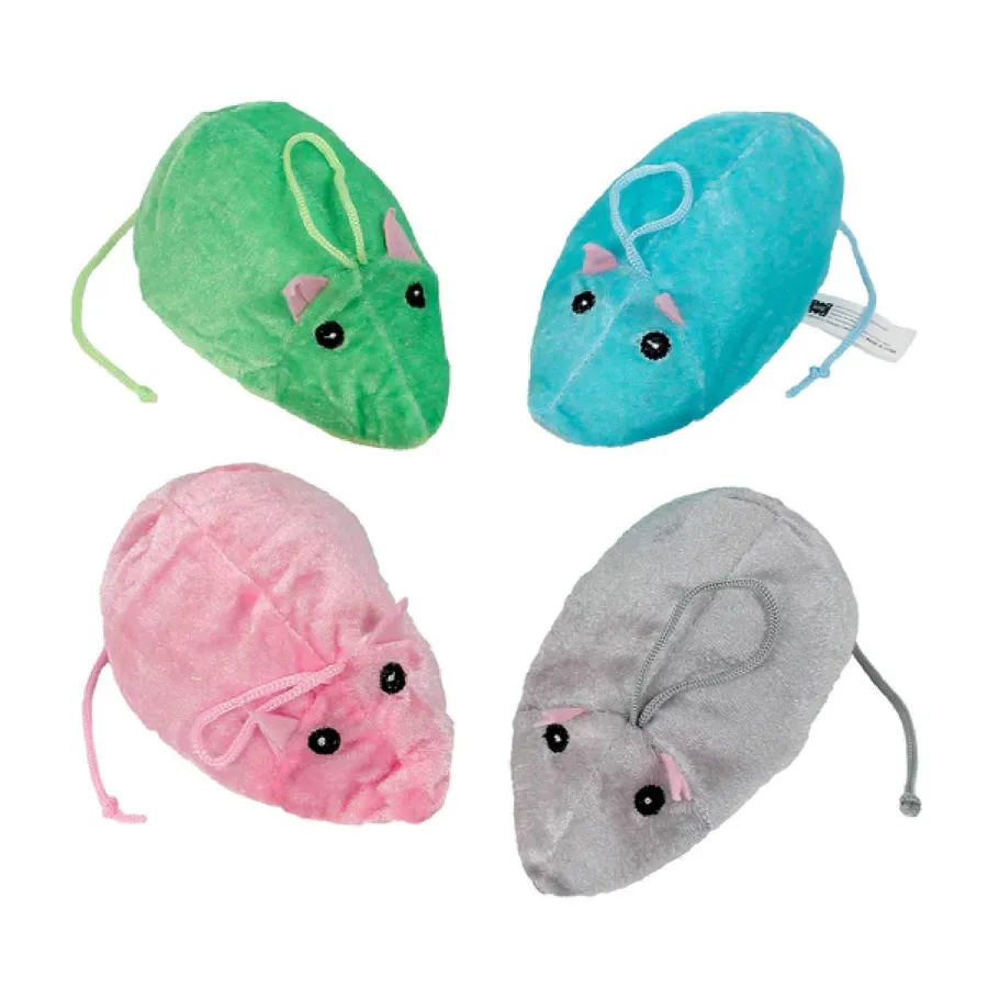 Plush Mouse Toy Assortment 6" In Bulk — wholesale Plush & Squishies by the case