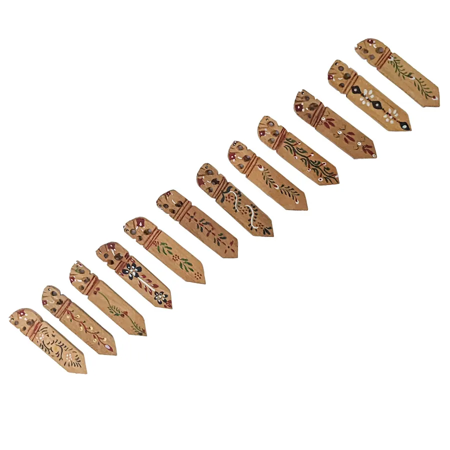 Handprinted Wooden Paperclip Set Valentine In Bulk — wholesale Seasonal & Holiday by the case