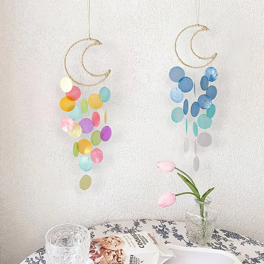 Natural Shell Dream Wind Chimes For Home Décor - Assorted — wholesale Home & Décor by the case