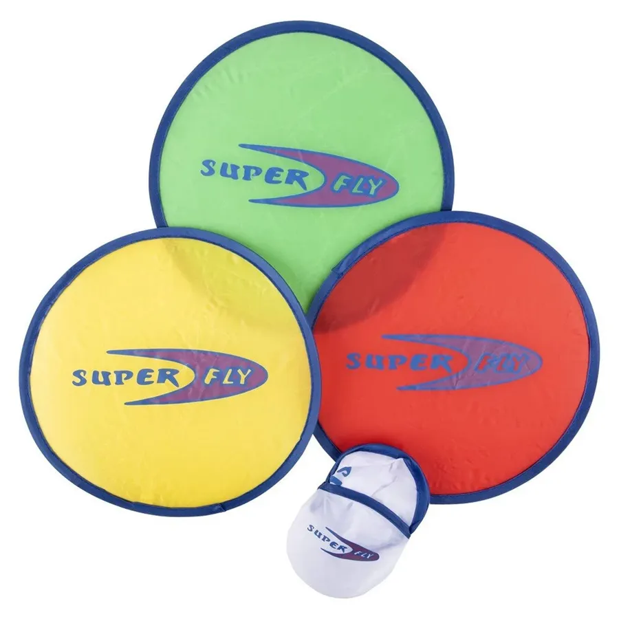 Super Pocket Floppy Saucer Beach Toy- Assorted — wholesale Toys & Games by the case