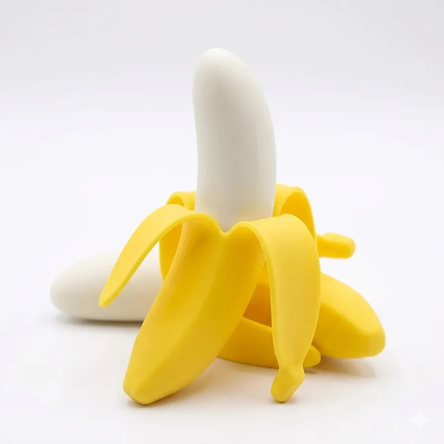 Banana Squishy Fidget Toy – Stretchy Stress Relief — wholesale Fidgets & Sensory by the case