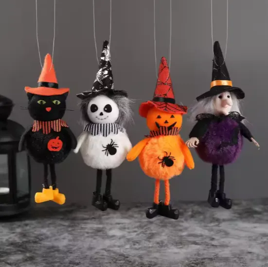 Plush Doll Pendant – Pumpkin & Witch Ornaments - In Bulk — wholesale Plush & Squishies by the case
