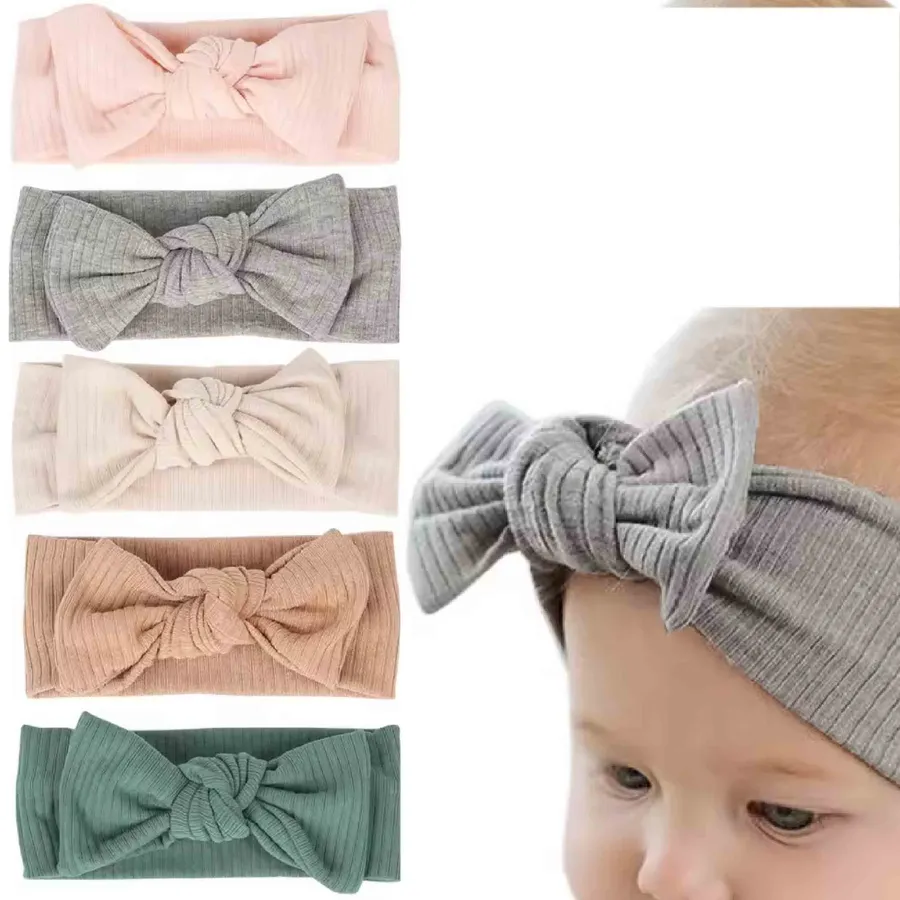 Baby Girl Nylon Headbands Set For Kids — wholesale Apparel & Accessories by the case