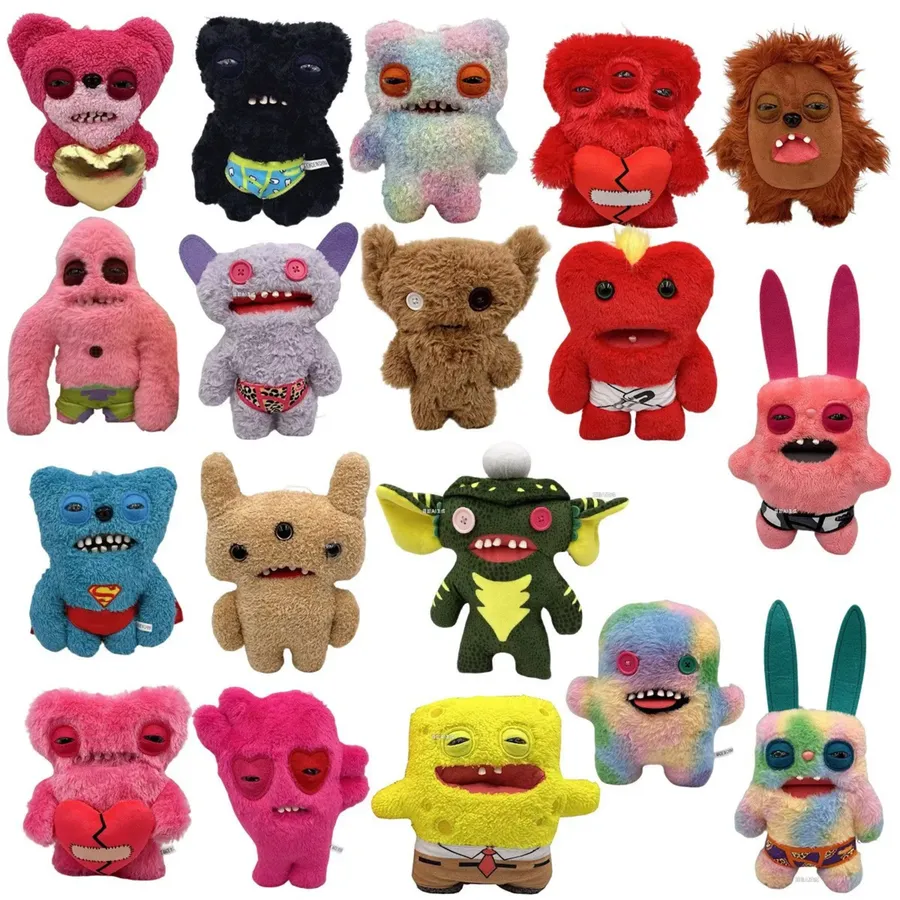 Assorted Ugly Monster Plush Dolls Gift — wholesale Plush & Squishies by the case