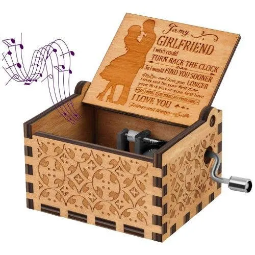 Handmade Wooden Music Box | Unique Decorative Gift — wholesale Home & Décor by the case