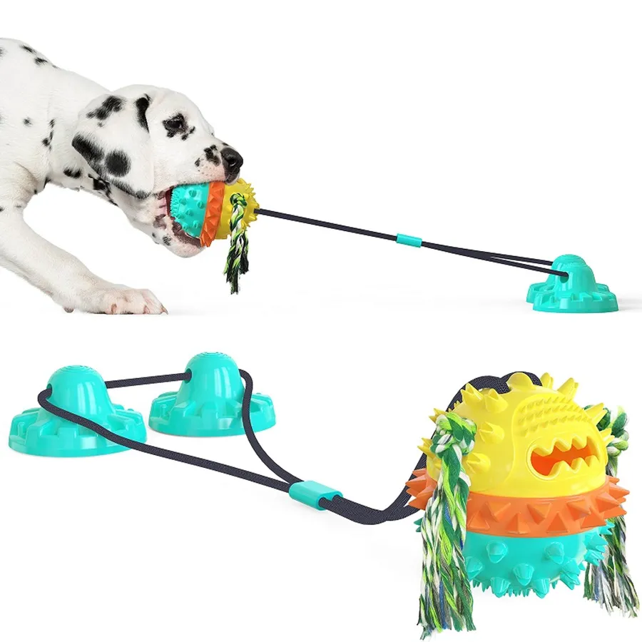 Suction Cup Molar Cleaning Dog Toy - Bulk — wholesale Kitchen & Drinkware by the case