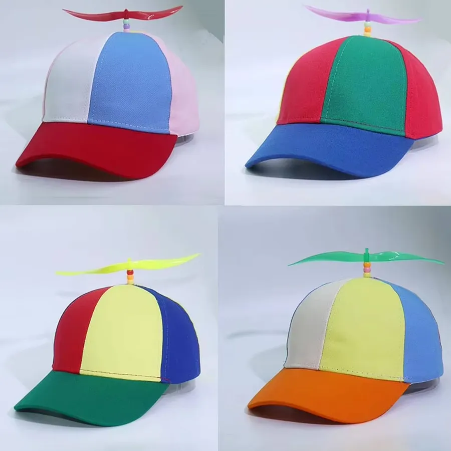 Funny Helicopter Snapback Baseball Cap For Kids - Assorted — wholesale Apparel & Accessories by the case