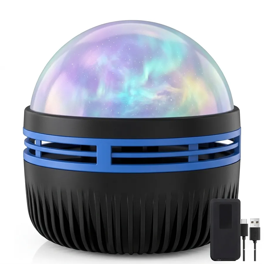 Aurora Borealis Galaxy Projector Lamp – LED Night Light — wholesale Home & Décor by the case