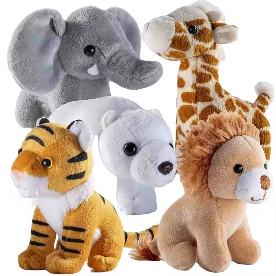 Jungle Stuffed Animals Set - Back to School - in bulk — wholesale Plush & Squishies by the case