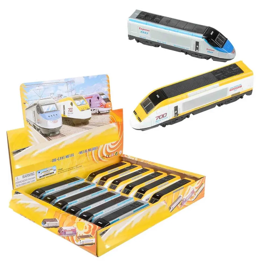 Die Cast Train For Kids Toy - Assorted — wholesale Toys & Games by the case