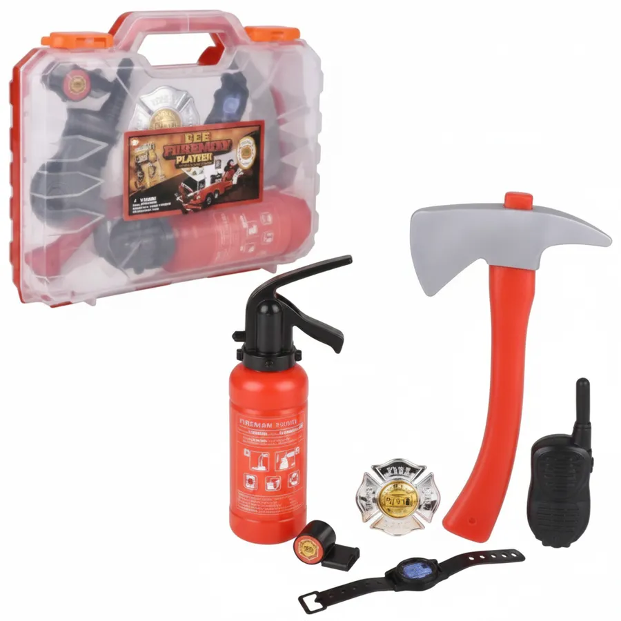 Kids Firefighter Role Play Set - Imaginative Play Toy Gift for Boys and Girls — wholesale Toys & Games by the case